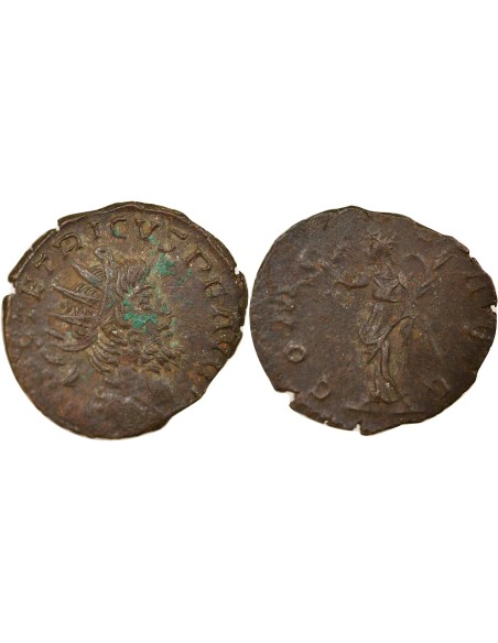 Empire des Gaules Tétricus Ier Victoria 1 antoninien Billon 272-274 Trèves