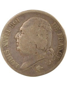 Louis XVIII 2 francs Argent 1822 A - Paris 2
