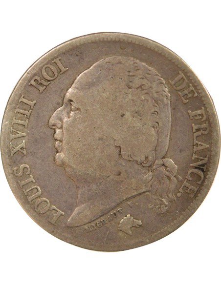Louis XVIII 2 francs Argent 1822 A - Paris