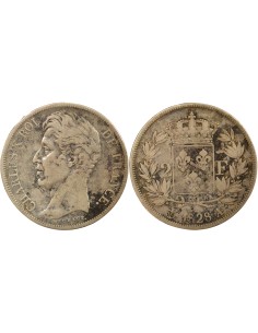 Charles X 2 francs Argent 1828 A - Paris