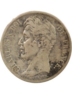 Charles X 2 francs Argent 1828 A - Paris 2