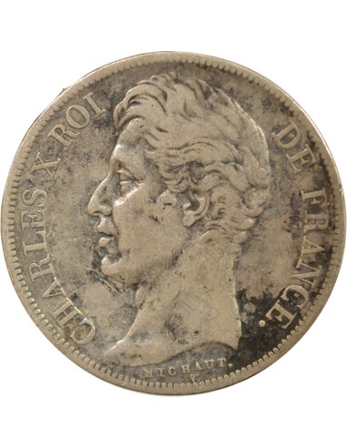 Charles X 2 francs Argent 1828 A - Paris