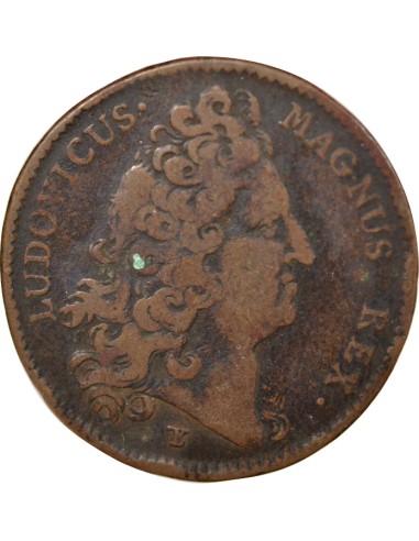 Samaritaine 1 jeton Cuivre 1715