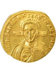 Byzance Justinien Ier Classe II 1 solidus Or 705-711 Constantinople 2