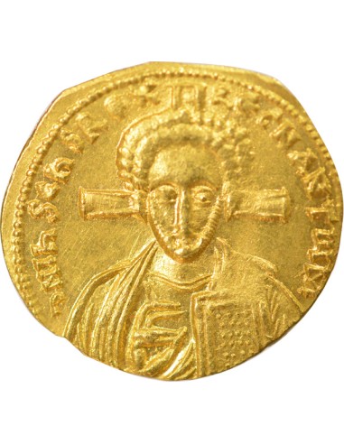 Byzance Justinien Ier Classe II 1 solidus Or 705-711 Constantinople