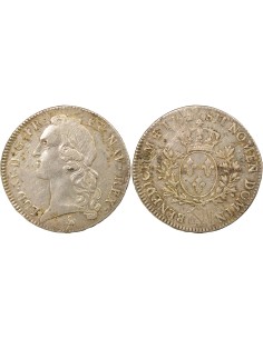 Louis XV Au Bandeau 1 ecu Argent 1764 A - Paris