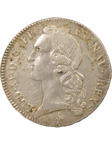 Louis XV Au Bandeau 1 ecu Argent 1764 A - Paris