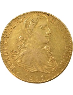 Chili Ferdinand VII 8 escudos Or 1811 Mo Mexico City 2