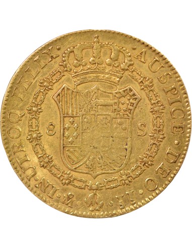 Chili Ferdinand VII 8 escudos Or 1811 Mo Mexico City