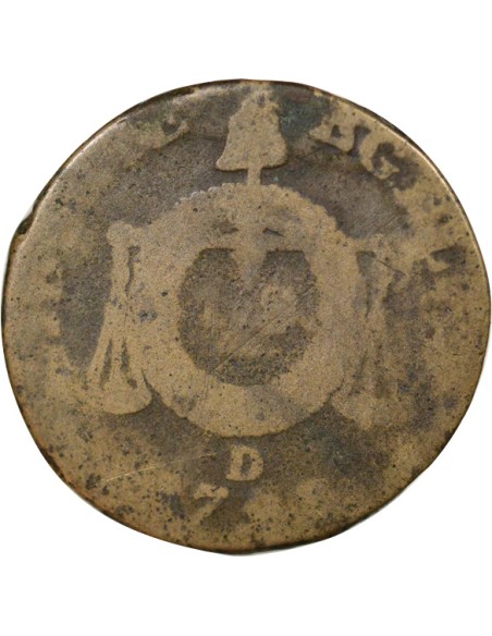 A la Balance 1 sol Métal de Cloche 1793 D Lyon