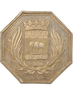 Chambre de Commerce de Nantes 1 jeton Argent 1845-1879 2