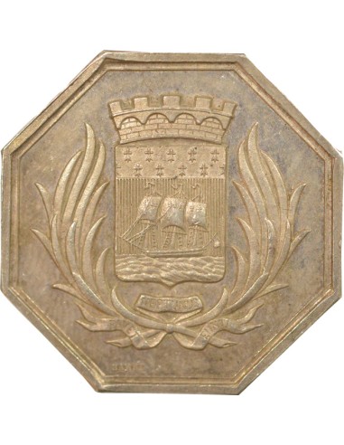 Chambre de Commerce de Nantes 1 jeton Argent 1845-1879