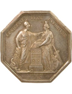 Banque de France 1 jeton Argent Après 1879 2