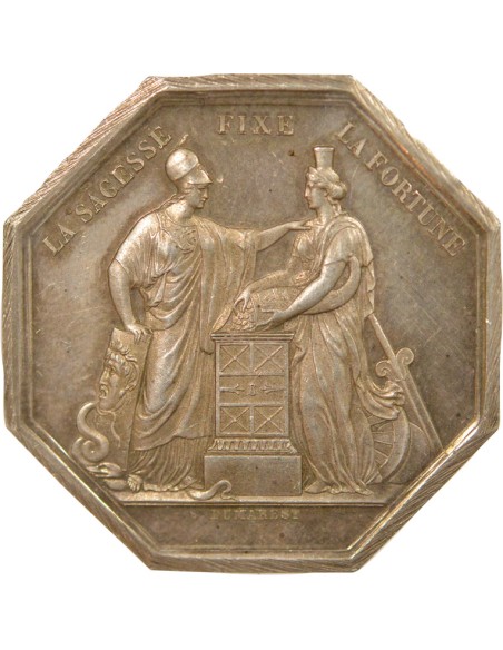 Banque de France 1 jeton Argent Après 1879