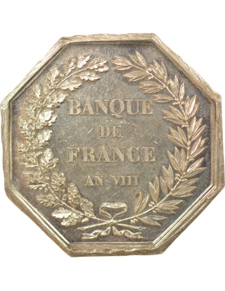 Banque de France 1 jeton Argent Après 1879
