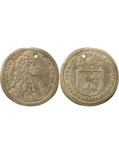 Louis XIV 1 jeton Argent Nuremberg