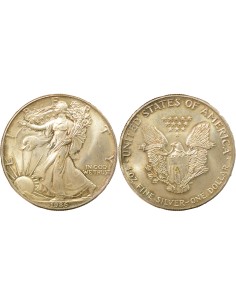 USA American Silver Eagle 1 Dollar Argent 1986 S San Francisco