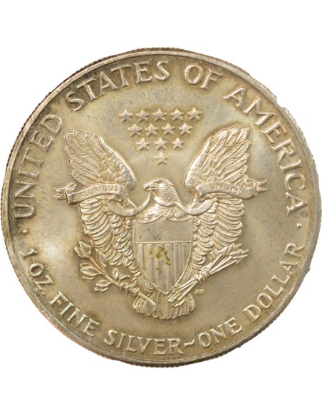 USA American Silver Eagle 1 Dollar Argent 1986 S San Francisco