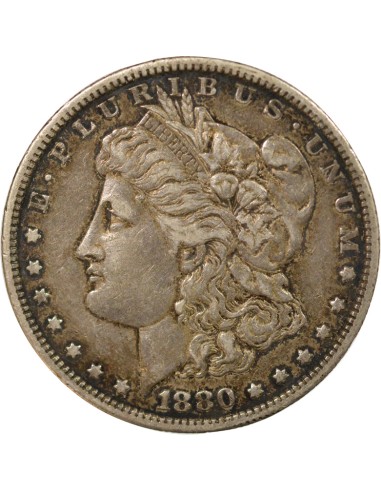Etats Unis d'Amérique Morgan 1 Dollar Argent 1880 S San Francisco
