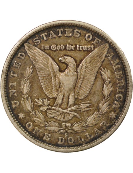 Etats Unis d'Amérique Morgan 1 Dollar Argent 1880 S San Francisco