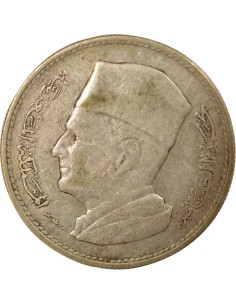 Maroc Mohammed V du Maroc 1 dirham Argent 1960 A Paris 2