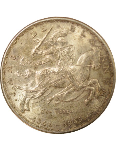 Luxembourg Jean de Luxembourg 20 francs Argent 1946 B. Bruxelles