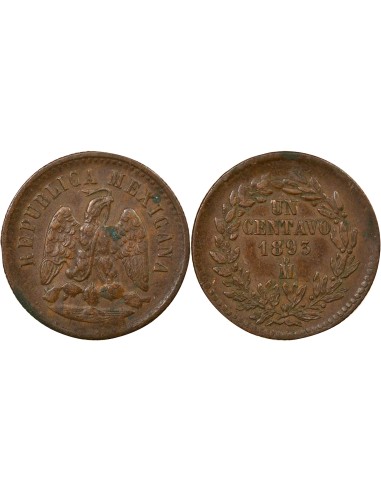 Mexique 1 centavo Cuivre 18956 Mo Mexico City