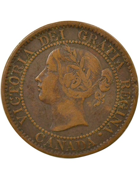Reine 1 cent Cuivre 1859 Londres