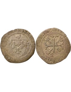 François Ier 2e Type 1 blanc Billon 1522-1540 9 Rennes