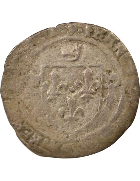 François Ier 2e Type 1 blanc Billon 1522-1540 9 Rennes