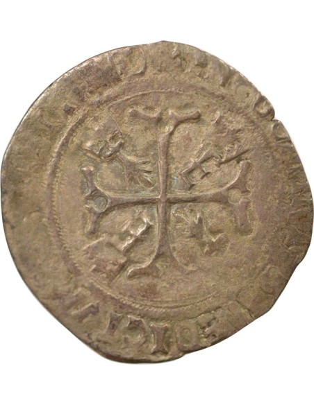 François Ier 2e Type 1 blanc Billon 1522-1540 9 Rennes