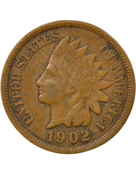 3e Type 1 cent Bronze 1902 Philadelphie