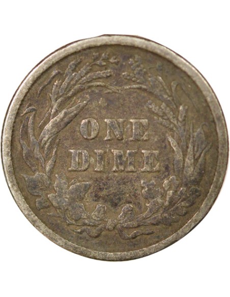 Etats Unis d'Amérique Barber 1 dime Argent 1899 Philadelphie
