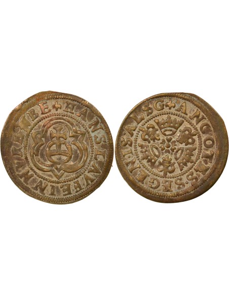 Jeton de Compte 1 jeton Cuivre Nuremberg