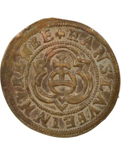 Jeton de Compte 1 jeton Cuivre Nuremberg 2