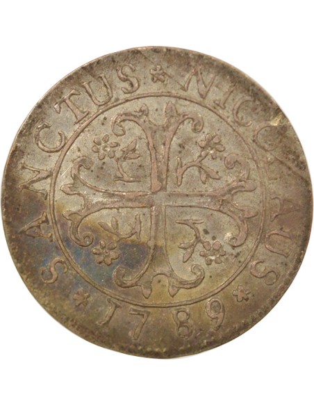 Suisse 2 kreuzer Billon 1789