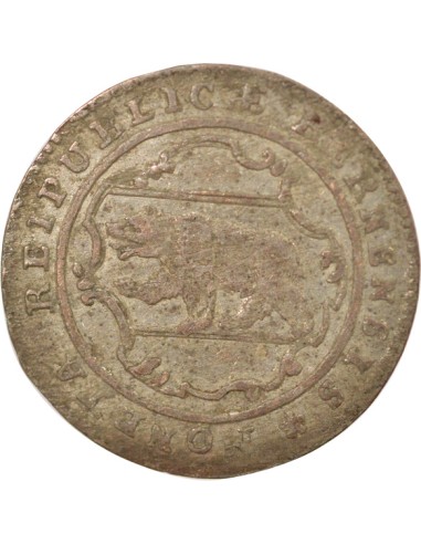 Suisse 1/2 batzen Billon 1788