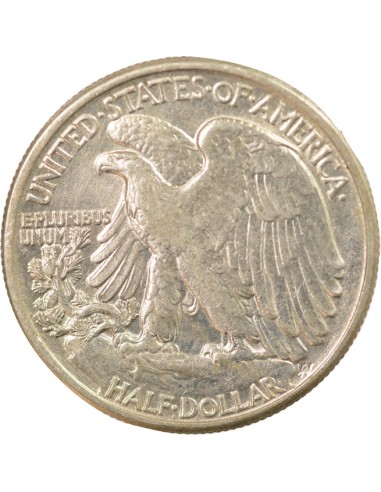 USA Walking Liberty 1/2 Dollar Argent 1942 Philadelphie