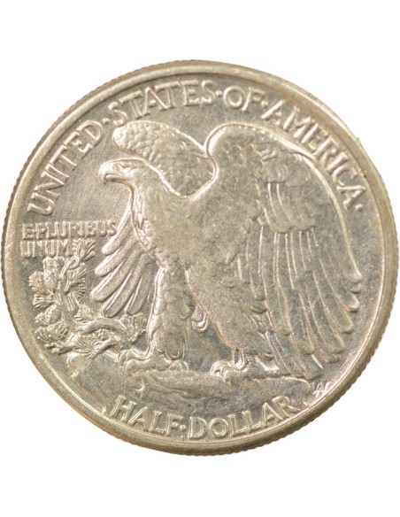 USA Walking Liberty 1/2 Dollar Argent 1942 Philadelphie