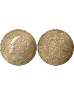 Pays-Bas Wilhelmina I 1 gulden Argent 1940 Utrecht