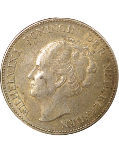 Pays-Bas Wilhelmina I 1 gulden Argent 1940 Utrecht