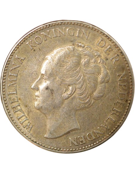 Pays-Bas Wilhelmina I 1 gulden Argent 1940 Utrecht