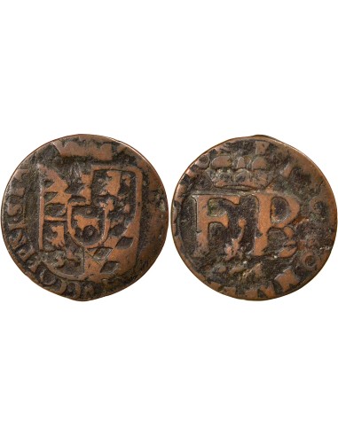 Belgique Ferdinand de Bavière 1 liard Cuivre 1643-1650