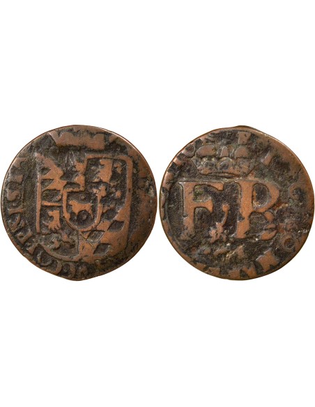 Belgique Ferdinand de Bavière 1 liard Cuivre 1643-1650