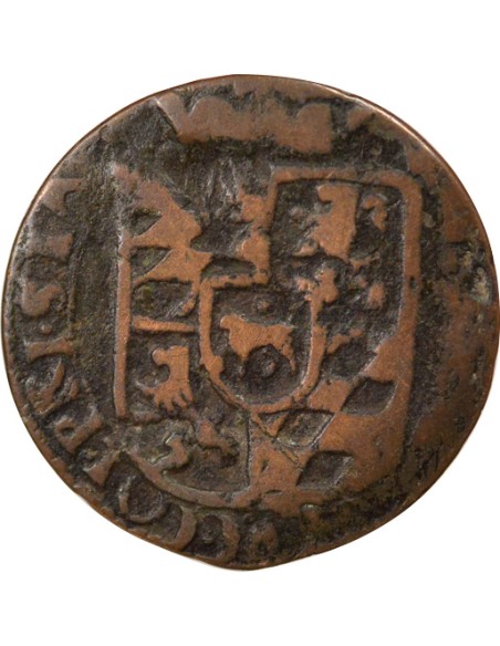 Belgique Ferdinand de Bavière 1 liard Cuivre 1643-1650