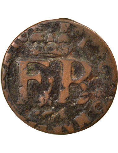 Belgique Ferdinand de Bavière 1 liard Cuivre 1643-1650