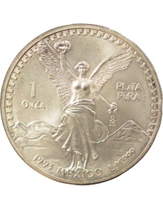 Mexique Libertad 1 once Argent 1993 Mo Mexico City 2