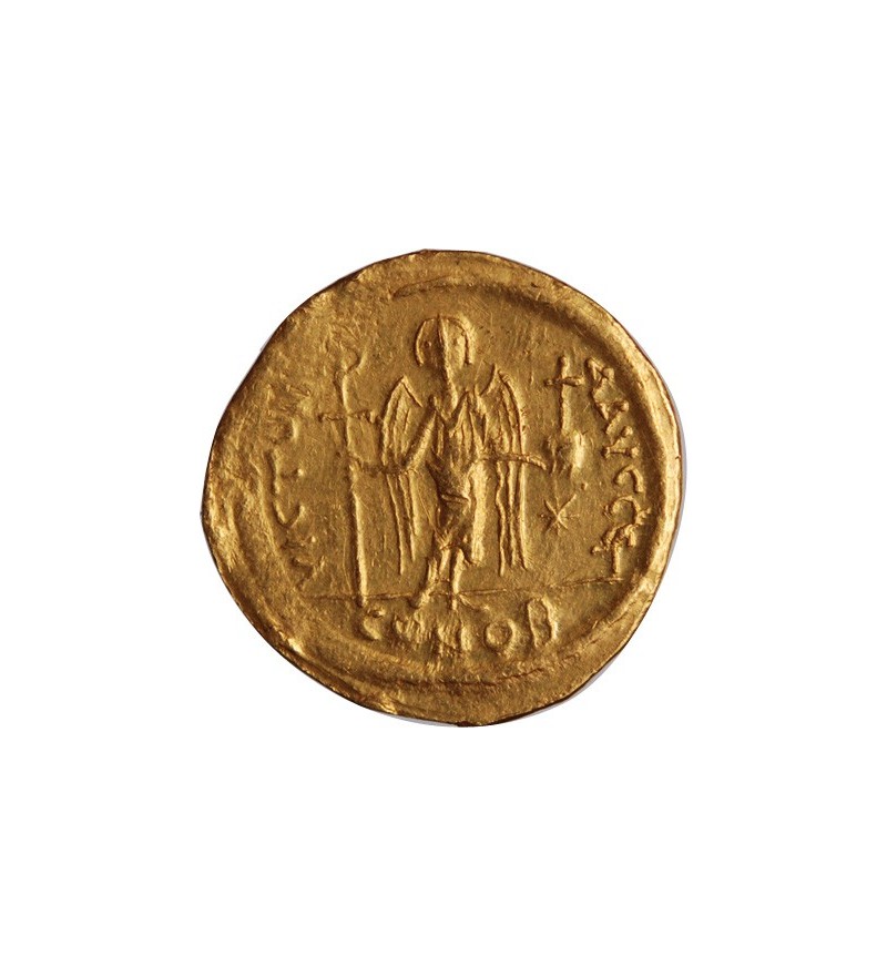 JUSTINIEN Ier﻿﻿ - SOLIDUS OR CONSTANTINOPLE