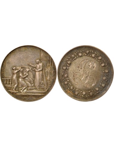 Mariage 1 jeton Argent 1867