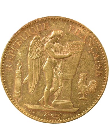Liberté Egalité Fraternité 100 francs Or 1907 A - Paris